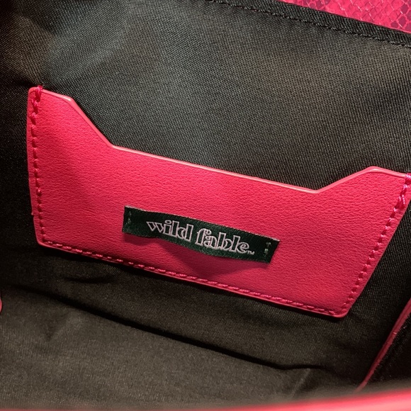 NWT pink and gold snake print mini bag - Picture 9 of 13